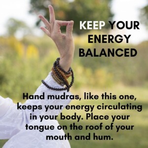 Keep your energy balanced